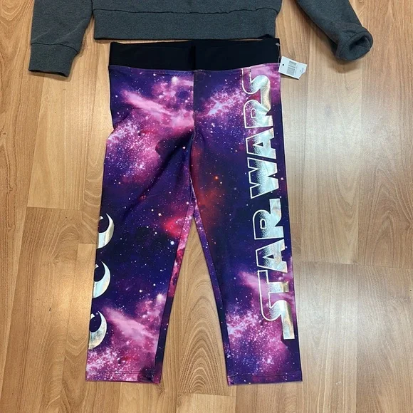 Star Wars Girl's pants and shirt Set Medium 8-10 - Picture 2 of 4